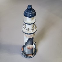 Lighthouse Statue/Sculpture Handcrafted 12&quot; Tall 3D Nautical Decor - $226.11 MXN