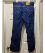 Levi Strauss 517 Men&#39;s Straight Rare Black Tab Dark Blue Jeans 38x33 NEW - €39,98 EUR