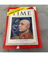 Time The Weekly News Magazine Marshal Timoshenko Vol XXXVII No 26 June 3... - £51.27 GBP