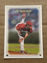 2007 Upper Deck Masterpieces Cole Hamels Philadelphia Phillies #58 - £1.48 GBP