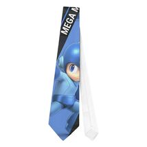 Necktie Megaman Mega Man Retro Game Halloween Cosplay - $31.00