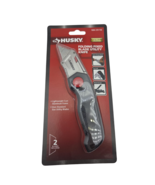 Husky 1&quot; Retractable Folding Utility Knife - Compact Heavy Duty Cutter - $225.96 MXN