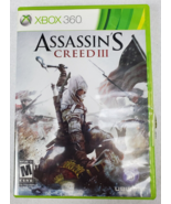 Assassin&#39;s Creed III (Microsoft Xbox 360, 2012) NTSC Complete CIB with M... - $16.28
