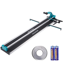 VEVOR 48" Manual Tile Cutter, Double Rails Tungsten Carbide Wheel, Infrared - $122.90