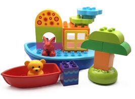 Lego Duplo 2014 Toddler Build &amp; Boat Fun  Ages 1 1/2-3 Set #10567 Complete - $16.95