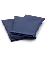 NEW Lot of 3 Soft Eyeglasses Glasses Case Pouch Blue Cleaning Cloth 170x... - $9.06