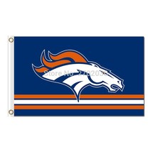 Denver Broncos flag banner 3x5ft Polyester American Football - £12.78 GBP