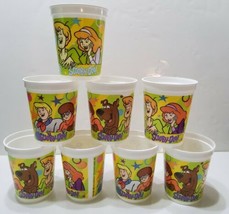 8 Scooby Doo Hallmark Birthday Party Plastic Cups 1998 Hanna Barbera 17 oz  - £18.19 GBP