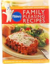 Pillsbury Family Pleasing Recipes Cookbook 170 Recipes HC 2001 First Edi... - $5.00