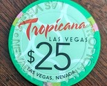 $25 TROPICANA Las Vegas Nevada Casino Chip. Vintage - £39.18 GBP