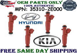 4 SETS BRAND NEW Hyundai OEM Fuel Injectors for 2019-2022 Hyundai Kona 2... - $247.49