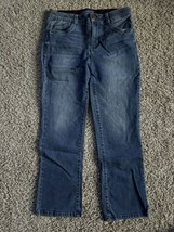 Democracy AB Technology Women&#39;s Size 4 Medium Wash Blue Denim Stretch Jeans - $21.49