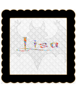 Candy Name Lisa-Digital Kit-Jewelry Tag-Clipart-Gift Tag-Holiday-Digital... - $37.50 MXN