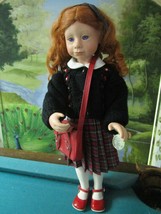 JULIE GOOD-KRUGER TESS ORIGINAL DOLL 20&quot; NEW CERTIFICATES RED HAIR SCHOO... - £167.09 GBP