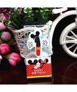 Mickey Mouse First Birthday Candle / Keepsake Topper  1-1/2&quot;X1-1/2&quot; USA ... - £3.89 GBP