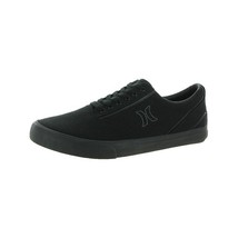 Hurley Arlo Men&#39;s Size 12 Canvas Lace-up Shoes, Black - £19.98 GBP