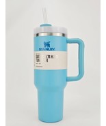 Stanley Flowstate Quencher H2.0 Tumbler Stainless Steel 40 oz Pool Blue Straw - $49.95