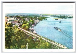 Birds Eye View of Podol  Kiev Ukranian Republic UNP Continental Postcard O21 - £4.70 GBP