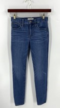 Madewell High Rise 9 Inch Skinny Jeans Womens Size 26 Blue Denim - £23.66 GBP