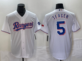 Corey Seager #5 Texas Rangers World Series Champions Men stitched Jersey White - £29.72 GBP+