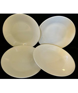 Corelle by corning (4) Desert or Bread Plates white 6-3/4&quot; - £18.96 GBP