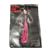 Fun World Wendy The Witch Costume Halloween Black Dress &amp; Hat Childs M 8-10 - £11.06 GBP