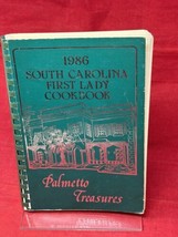 Palmetto Treasures 1986 South Carolina First Lady Cook Book Regional Recipes - £11.64 GBP