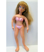 1986 Vintage Mattel Hot Looks Elkie 18&quot; Fashion Model Doll Long Hair No ... - £21.18 GBP