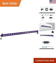 Black Light, 54W 18LED UV Blacklight Bar Glow in The Dark Party Light Up... - $93.74