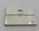 2007 Chevy Impala Owners Manual Handbook OEM E03B28022 - £21.22 GBP
