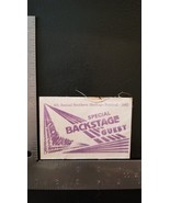 WAR / BLOODSTONE / MAZE / RAY PARKER JR 1982 SHOW CLOTH CONCERT BACKSTAG... - $10.00