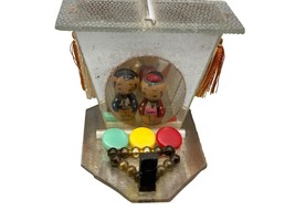 Vintage Japanese Kokeshi Doll Diorama Figurine Mirror - $461.11 MXN