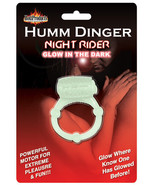 Humm Dinger Vibrating Cockring Glow In The Dark - $9.73