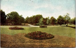 Lawn &amp; Driveway Entrance French Lick Springs Hotel French Lick IN Postcard PC133 - £3.97 GBP