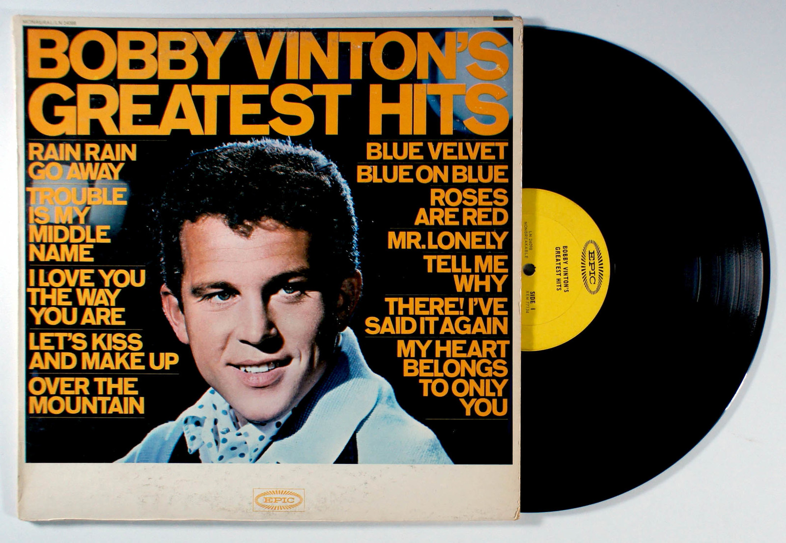 Bobby Vinton - Greatest Hits (1965) Vinyl LP • Best of, Mr. Lonely, Tell... - $14.61