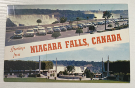 Greetings from Niagara Falls Canada Postcard Vintage Postcard - £1.24 GBP