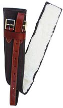 Horse Australian Outrider Fleece Suede Leather Saddle Girth 110G280 - $39.99