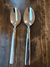 set of two reed and barton spoons silverware - $5.95