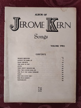 Rare Sheet Music Book Album Of Jerome Kern Songs Piano Voice - £12.73 GBP