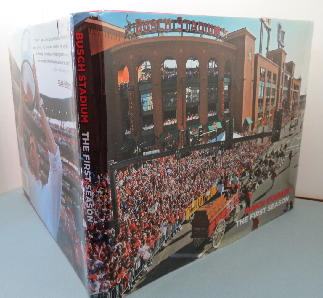 Primary image for Busch Stadium The First Season Large Hardcover Book  Photos / Moments / Profiles