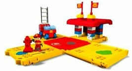 Mega Bloks My Builds Mini Bucket Firehouse Fire Station #790 40 Piece NE... - £18.77 GBP