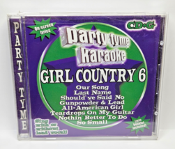 CD Party Tyme Karaoke Girl Country Vol. 6 Party TIme Karaoke 2008 - $3.95