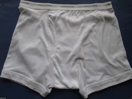 NORDSTROM 2Pack Signature Waistband Supima Cotton Men Trunk Boxer White XL(38-42 - £10.31 GBP