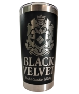 Black Velvet Double Sided Laser Engraved Stainless Steel Vacuum Tumbler - $24.00