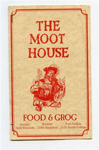 The Moot House Table Top Menu Greeley Boulder Fort Collins Colorado - $17.82