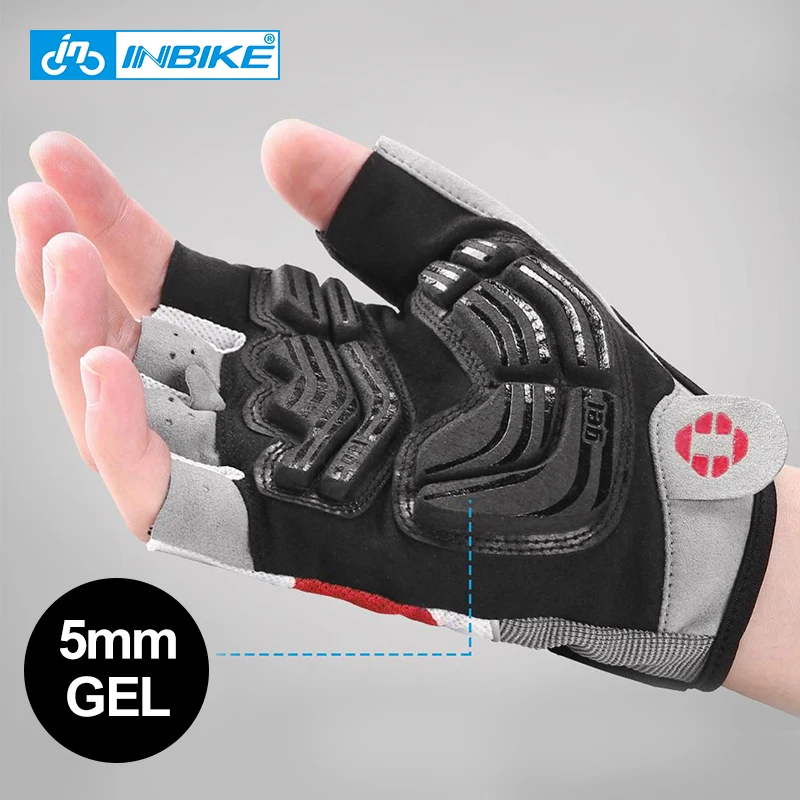 INBIKE Shockproof GEL Pad Cycling Gloves Half Finger  Gloves Men Women Summer Bi - $53.24