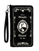 Nightmare Christmas Cartoon Meant to Be Zip Around Hand Purse Clutch Wallet - $560.27 MXN