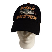 bass busters hat black adjustable acrylic - $14.84