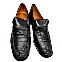 Vtg Bally Italian Leather Loafer | Black | Men's Sz 12 - $118.95