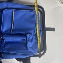 Laguna Folding cooler backpack chair 18” Stool Hiking Camping Sports beach - £14.78 GBP